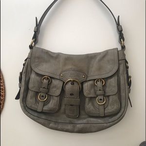 Leather Coach purse